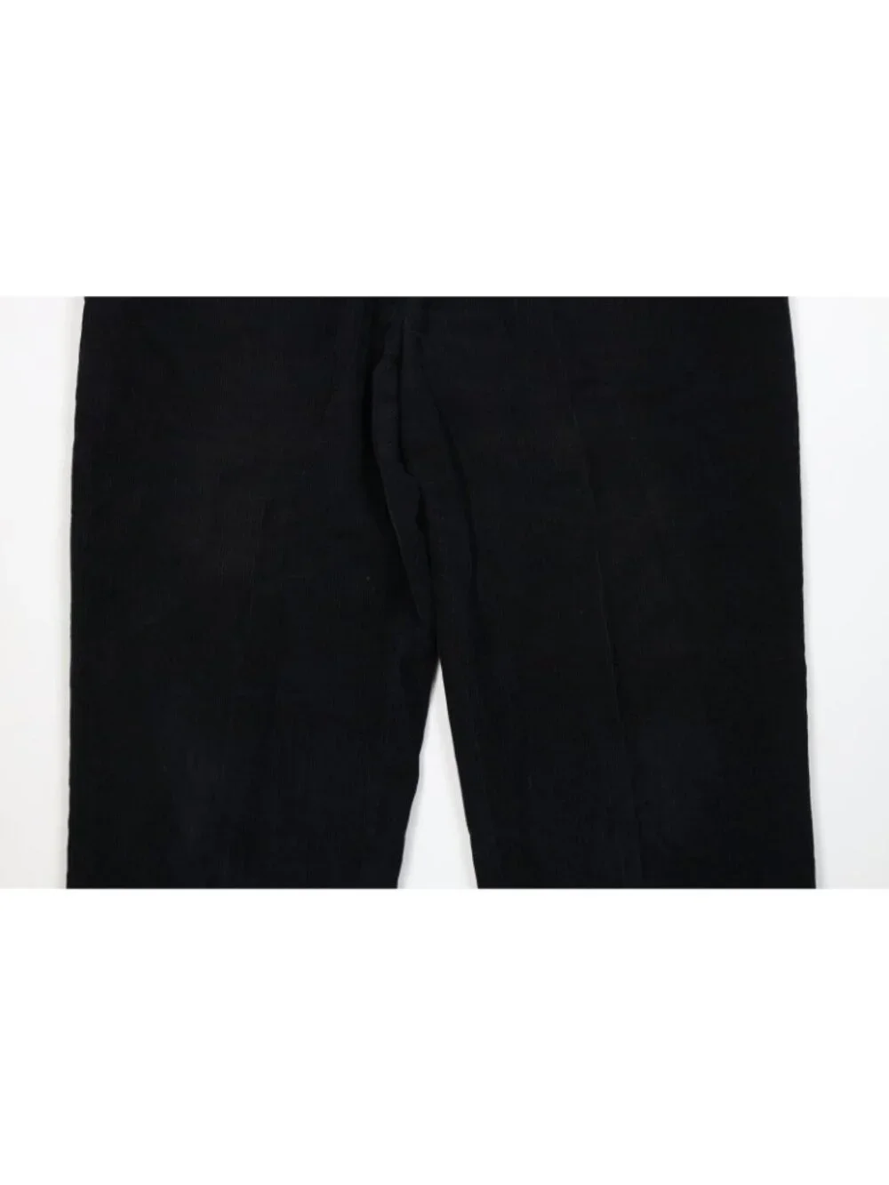 Vintage 90s Streetwear Mens 40x29 Distressed Wide Leg Corduroy Chino Pants Black